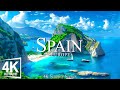 Spain 4K - Journey Through Historic Cities and Stunning Coastlines With Calming Piano Music