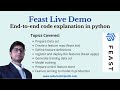 Feast as Feature Store in Machine Learning | Feast Live Demo | MLOps | Ashutosh Tripathi