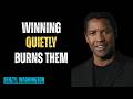 Your Enemies Are Secretly Suffering in Silence#motivation #inspiration #denzelwashington #speech
