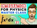 Integration in Physics Class 11 \u0026 12 | Fast \u0026 Easy