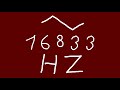 16833 hz triangle