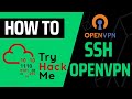 HOW TO SSH / OPENVPN ON TRYHACKME