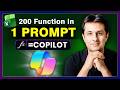200 Excel Functions in 1 Prompt! Excel Copilot Explained (2026)