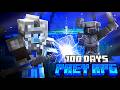 I Spent 100 Days in PREY RPG Minecraft
