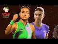 Alexandra Eala vs Sorana Cirstea Dubai Open 2026 Set 1 Highlights | Eala Latest Match