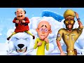 Motu Patlu की Aartic में बर्फ वाली Masti  | Motu Patlu : The Invisible Plane
