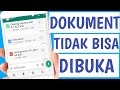 how to open a document on wa that can't be opened