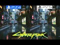 Cyberpunk 2077 PS4 vs PS5 - Patch 2.12 - Graphics Comparison - Framerate - 4K - Loading Times 60FPS