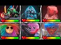 Poppy Playtime: Chapter 4 - All Bosses With Healthbars