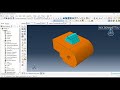 Abaqus meshing technique #4   Mesh in Hexa Elements