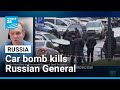 Car bomb kills Russian Lieutenant General Fanil Sarvarov in Moscow • FRANCE 24 English