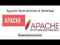 Installation of Apache Web Server on Windows 10 \u0026 Hosting a Website