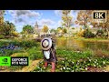 [8K] AC Valhalla RTX 4090 - RAY TRACING Reshade Ultimate Realism FX - Realistic Graphics Showcase