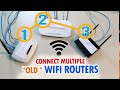 How to connect multiple WiFi routers and Expand WiFi signal (Step by step)