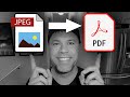 JPEG इमेज को PDF में कैसे बदलें (PDF में बदलें)