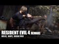 RESIDENT EVIL 4 REMAKE - Melee \u0026 Knife \u0026 Break Free Animations