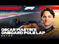 Oscar Piastri's Pole Lap | 2025 Qatar Grand Prix | Pirelli
