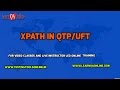 XPATH IN QTP/UFT