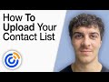 How to Import Email Contact List to Constant Contact [2025 Full Guide]