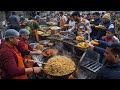 World’s Craziest Indian Street Fast Food 🔥 Large Scale Fried Rice, Noodles \u0026 Chilli Potato Making