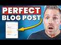 How to Write a Blog Post From Start to Finish