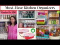 Must-Have Kitchen Organizers for a Clutter-Free Space! 🍽️✨