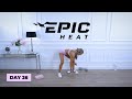 HIGH CALIBRE Hamstrings, Back \u0026 Glutes Workout | EPIC Heat - Day 26