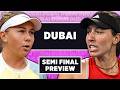 Anisimova vs Pegula | WTA Dubai 2026 SF | Tennis Talk Preview