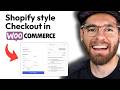 WooCommerce: Shopify style Checkout in Seconds!