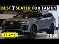 Best 7 Seater Cars in India 2026 | Top 10 Best Seven Seater for Family