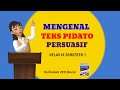 Mengenal Teks Pidato Persuasif