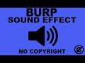 Burp Sound | Burp Sound Effects | Burping Sound Effects |  Funny Burping Sounds | No Copyright