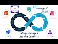 Azure DevOps - Git Merge Changes \u0026 Resolve Conflicts Effectively | Merge Changes | Resolve Conflicts