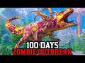 I Spent 100 Days in an Evolved Zombie Outbreak in Ark... Here's What Happened