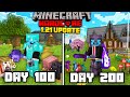 I Survived 200 Days in 1.21 Minecraft Hardcore...