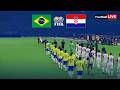 BRAZIL vs CROATIA - International Friendly 2026 | Full Match All Goals | Simulation PES