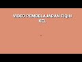Video pembelajaran tentang qirad