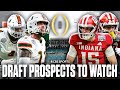 NFL Draft Prospects to watch in the 2026 CFP National Championship: Miami vs Indiana 🏆