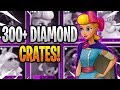 EPIC 300+ DIAMOND CRATE OPENING! - Disney Heroes: Battle Mode