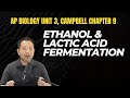 AP Biology: Anaerobic Cell Respiration (Fermentation) (Chapter 9 on Campbell Biology)