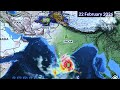 Next 25 Days Weather System Map Analysis Western Disturbance Cyclonic Circulation Update. 