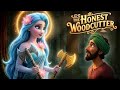 The Honest Woodcutter and the Three Axes 🌳🪓 | English Moral Stories | Bedtime Stories