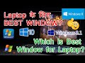 Which is the Best Windows for laptop \u0026 Pc in RAM 2GB , 4GB , Others