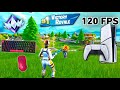 Fortnite Unreal Ranked Reload On PS5 Slim | Keyboard \u0026 Mouse Gameplay | 120 FPS | 4K