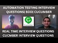 Automation Testing Interview Questions| BDD, Cucumber | 2.5 Years Of Experience