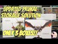 UPDATED Primal The Awakening Storage Solution!! How I got Everything Into 3 Boxes
