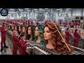 From Human Hair to Luxury Wigs | Inside a Massive Wig Factory (Full Process)