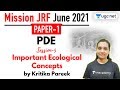 09:30 AM - JRF June 2021 Paper 1 | PDE by Kritika Pareek | Important Ecological Concepts