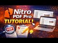 Nitro PDF Pro Tutorial | Edit, Merge, Convert PDFs Easily