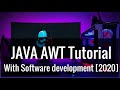 JAVA AWT tutorial with GUI software development from basic to advance (2021)